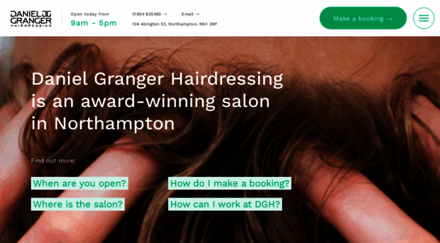 danielgrangerhairdressing.com