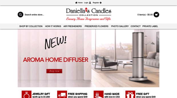 daniellascandles.com