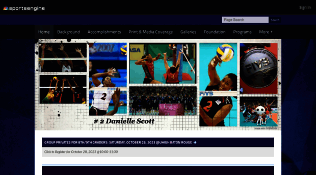 daniellescottvolleyball.com