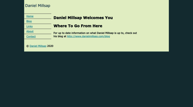 danielmillsap.com