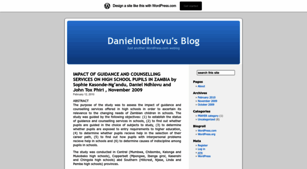 danielndhlovu.wordpress.com