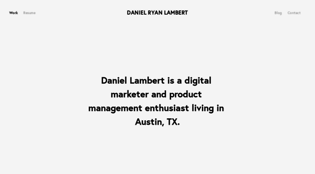 danielrlambert.com