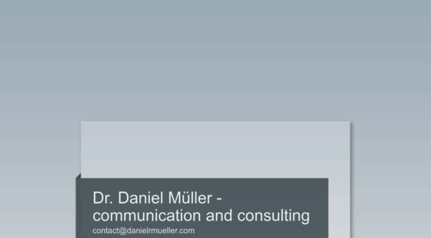 danielrmueller.com