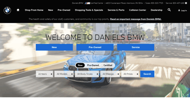 danielsbmw.com