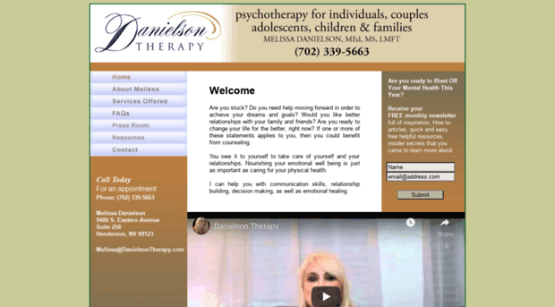 danielsontherapy.com