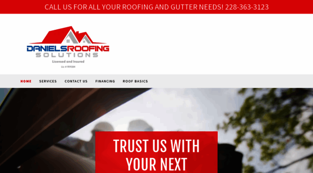 danielsroofingsolutions.com