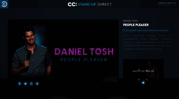 danieltosh.comedydirect.com