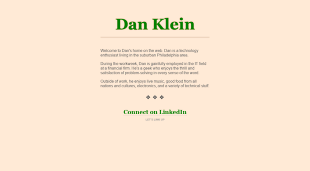 danklein.net