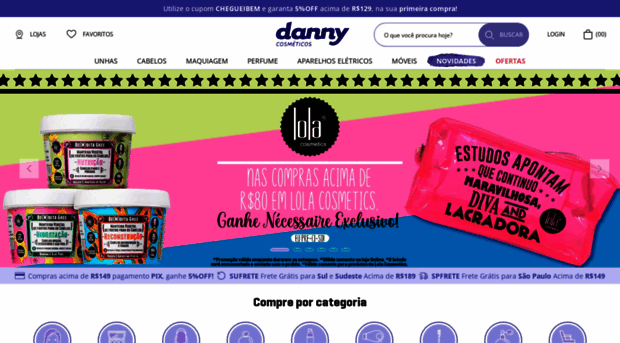 dannycosmeticos.com.br