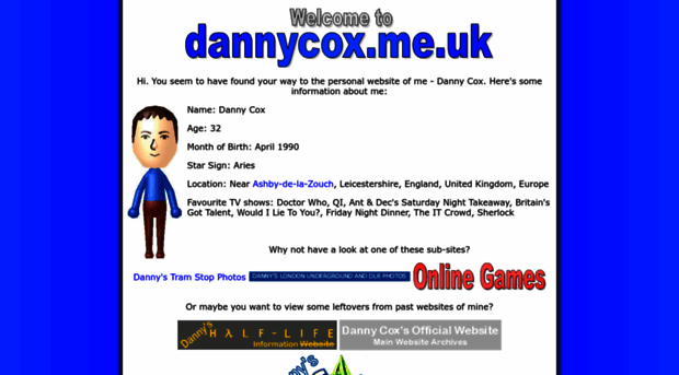 dannycox.me.uk