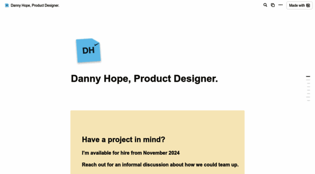 dannyhope.co.uk