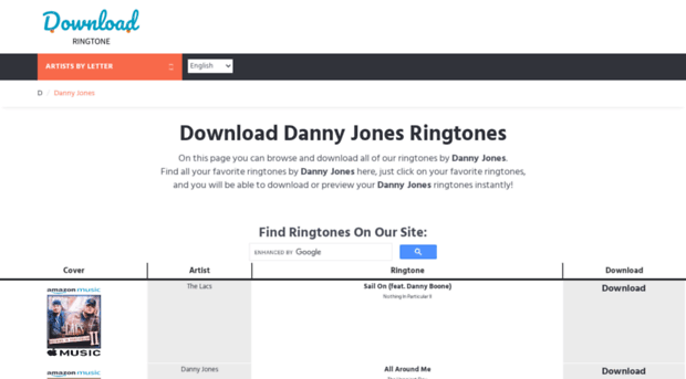 dannyjones.download-ringtone.com