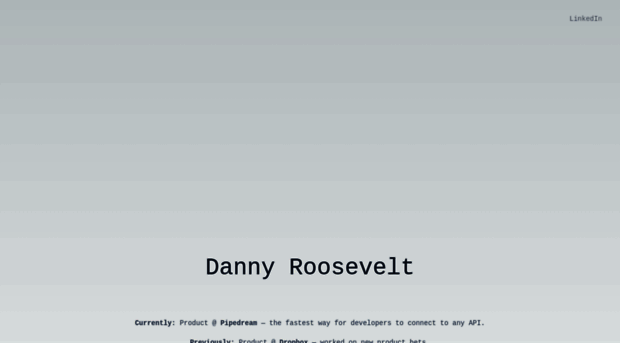 dannyroosevelt.com