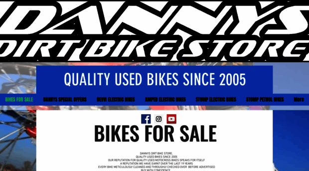 dannysdirtbikestore.co.uk