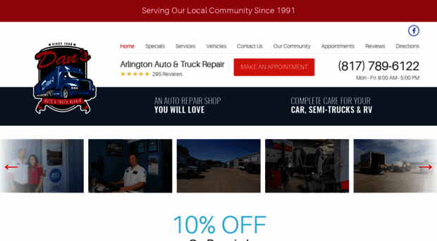 dansautotruckrepair.com