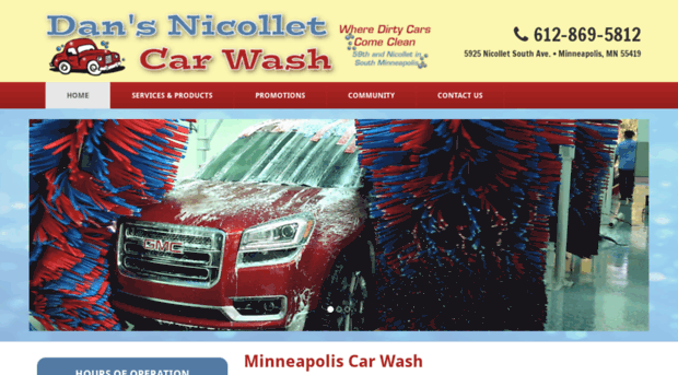 danscarwash.com