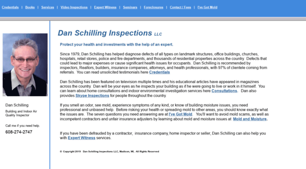 danschillinginspections.com