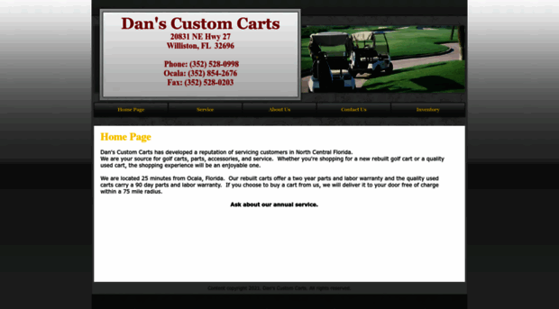 danscustomcarts.com