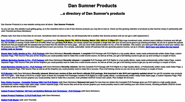 dansumnerproducts.com