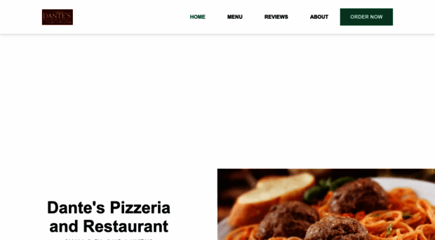 dantespizzeriaandrestaurant.com