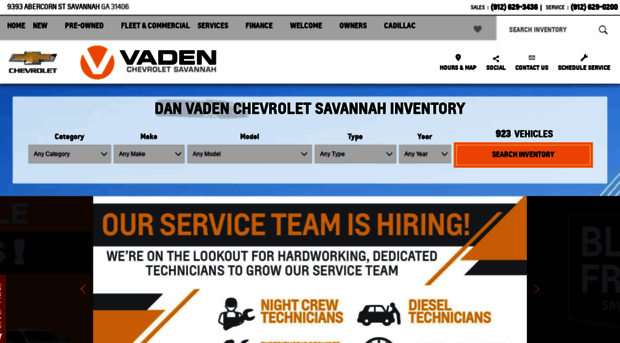 danvadenchevrolet.com