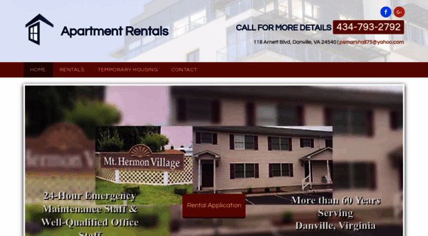 danvilleapartmentrentals.com