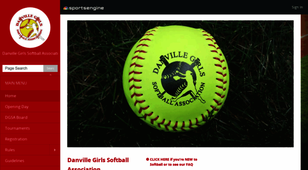 danvillesoftball.org