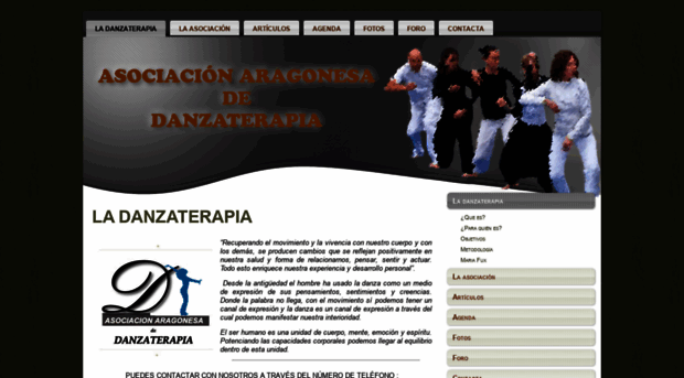 danzaterapiaragon.com