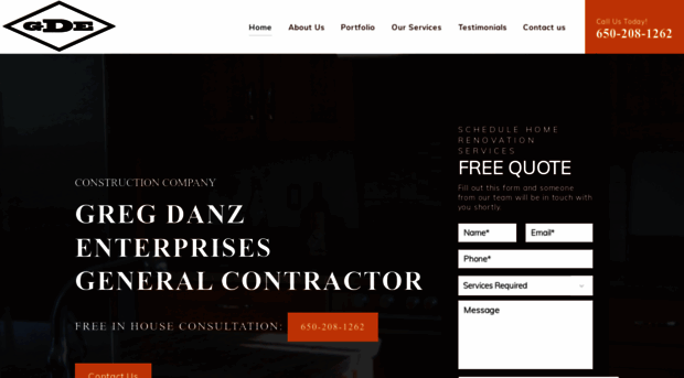 danzconstruction.com