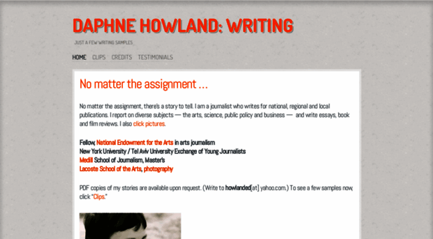 daphnehowlandwriting.com