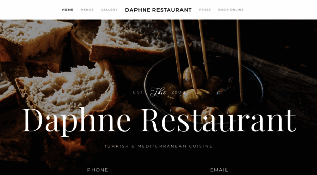 daphnerestaurant.com