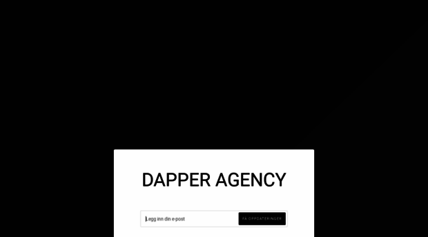 dapper-agency.no