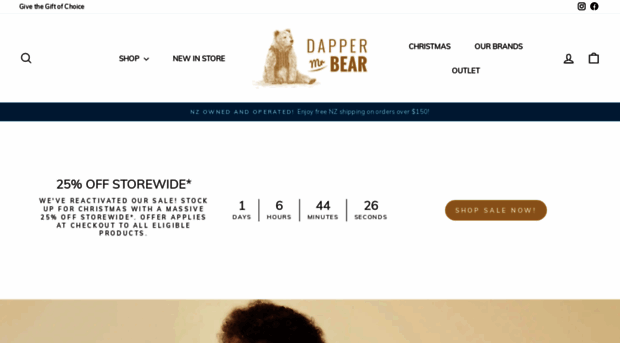 dappermrbear.com