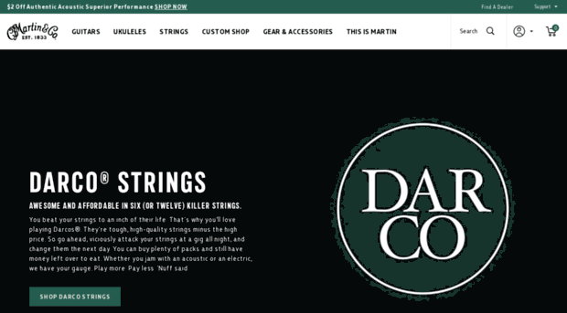 darcostrings.com