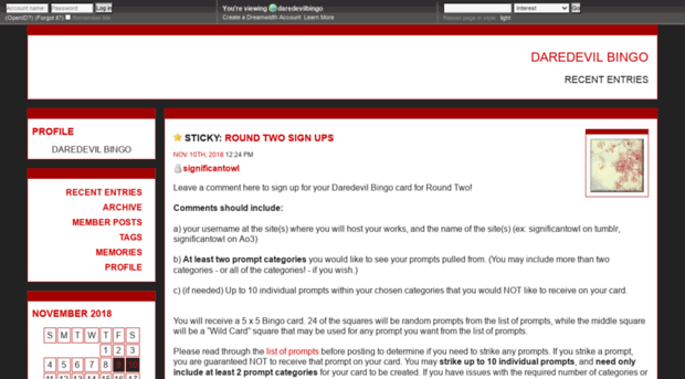 daredevilbingo.dreamwidth.org