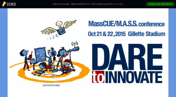 daretoinnovatemasscuemassfa2015.sched.org