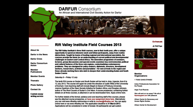 darfurconsortium.org
