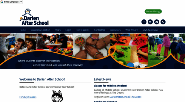 darienafterschool.com