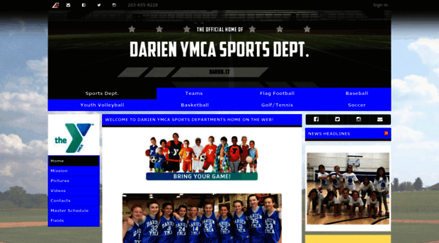 darienysports.com