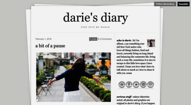 dariesdiary.com