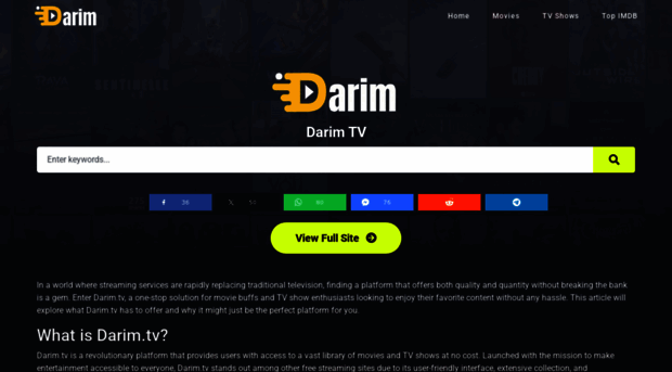 darim.tv - Darim TV| Watch Free Movies & ... - Darim