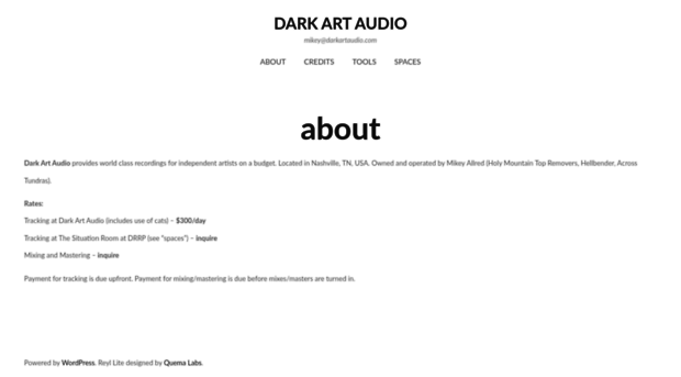 darkartaudio.com