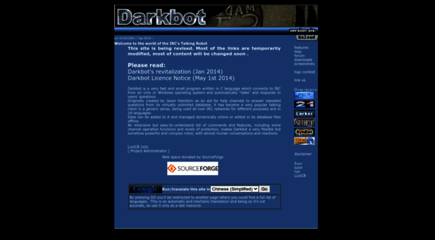 darkbot.sourceforge.net