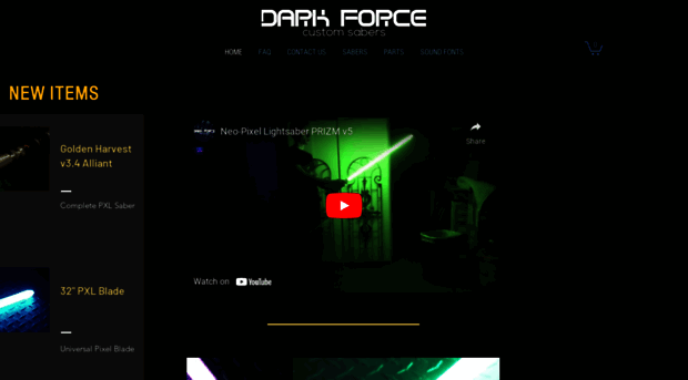 darkforcesabers.com
