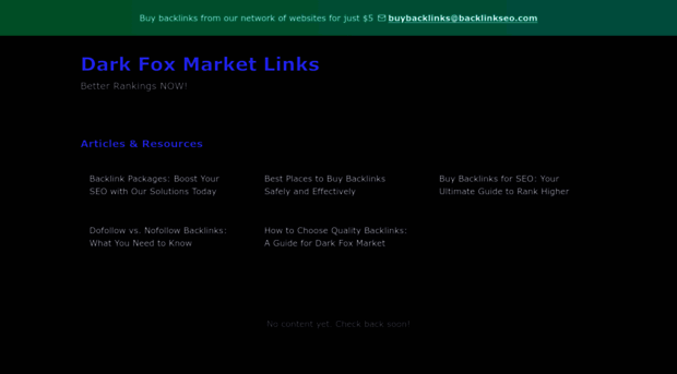 darkfoxmarketslink.com