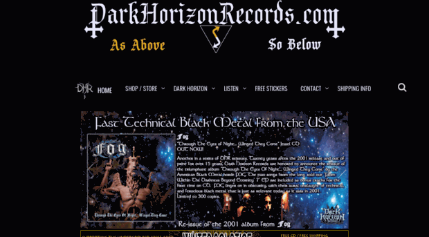 darkhorizonrecords.com