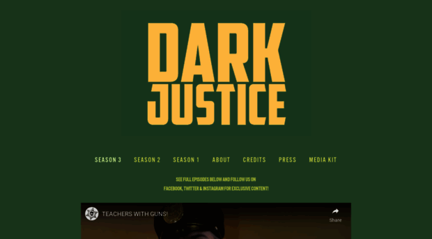 darkjusticeshow.com