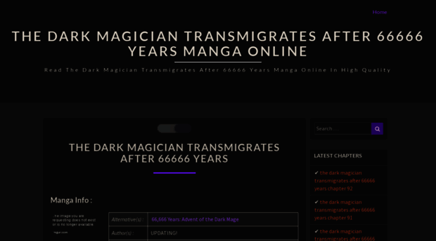 darkmagiciantransmigrate.com