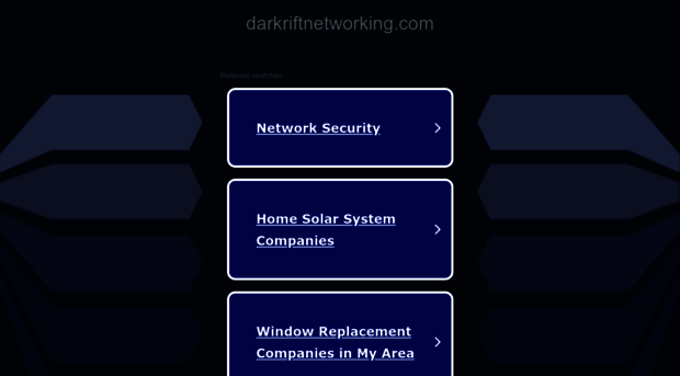 darkriftnetworking.com