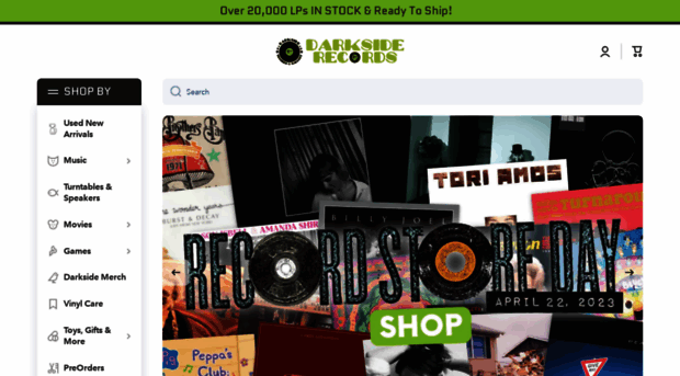 darksiderecordsandgallery.com